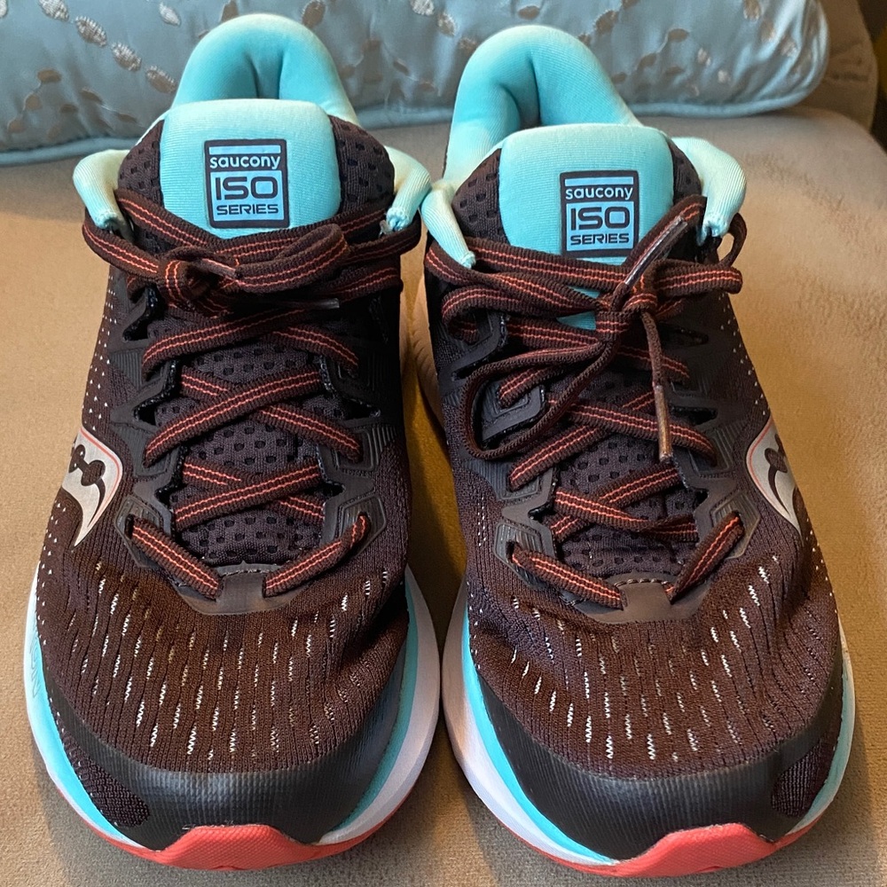 Saucony ISO Series Women's Shoes - Black and Teal